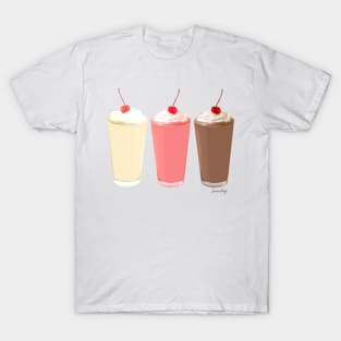 Milkshake Foodies T-Shirt